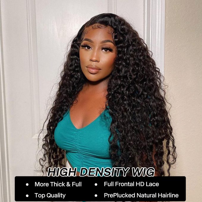 High Density Water Wave Wig