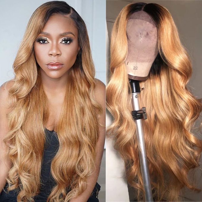 1B 27 Ombre Body Wave Wig