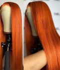 Ginger Color Straight Lace Wig
