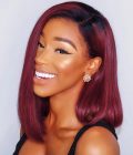 1B 99J Straight Bob Wig