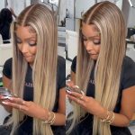 Blonde Highlight Wig