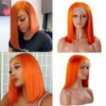 Colored Straight Bob Wig