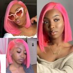 Colored Straight Bob Wig