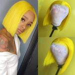 Colored Straight Bob Wig