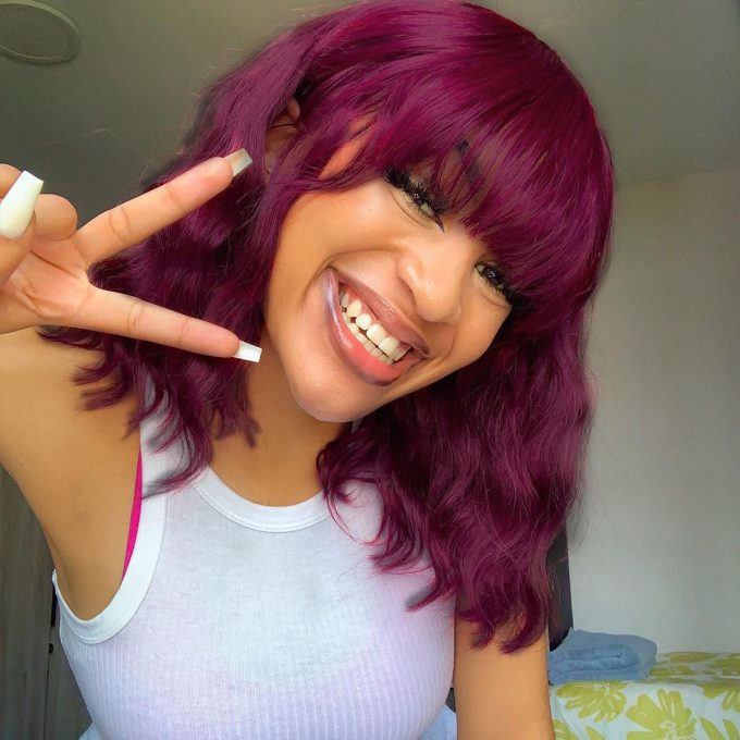 1B 99J Loose Deep Wave Wig