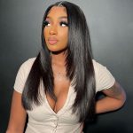 Straight Wig With Layers