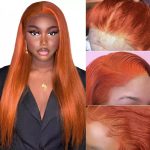 Orange Ginger Straight Wig