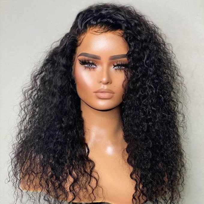 Mid-Length Water Wave Wig