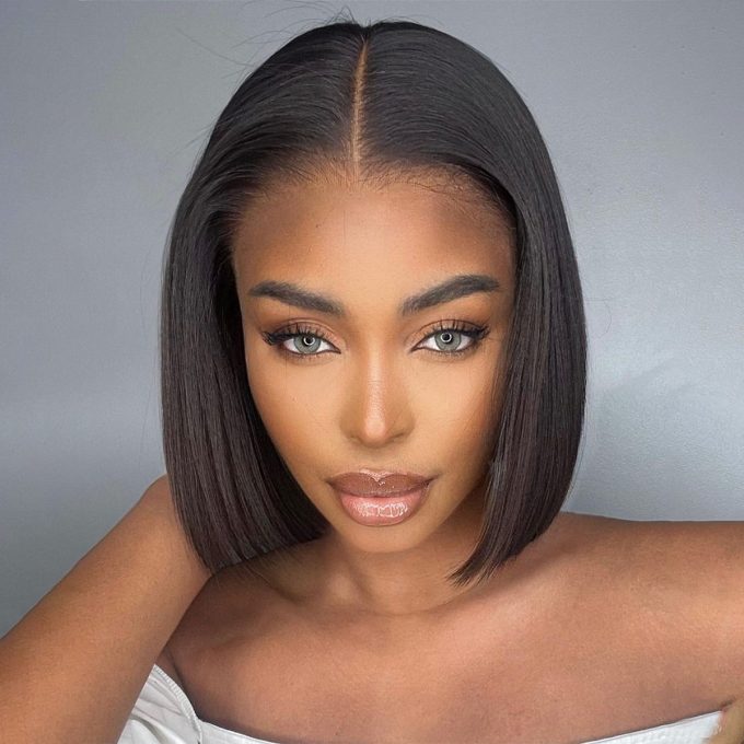 straight bob wig