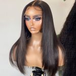 straight layer cut wig