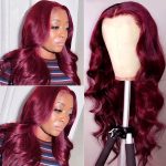 99J Color Burgundy Body Wave Wig