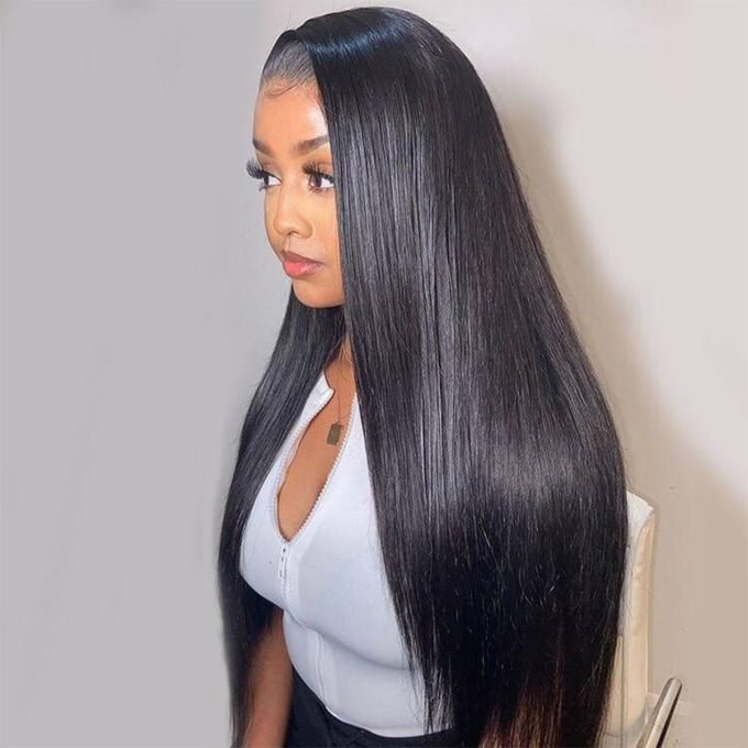 Straight 360 Lace Frontal Wig