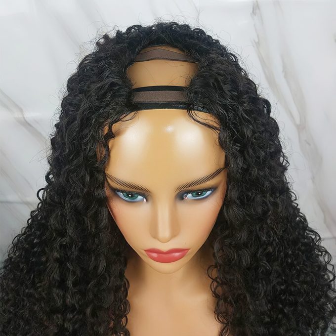 Curly U part Wig