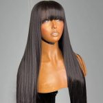Straight Wig With Bangs