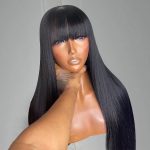 Straight Wig With Bangs