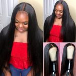 Straight 4X4 Closure Wig