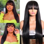 Straight Wig With Bangs