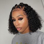 Curly bob wig