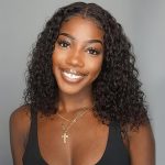 Curly bob wig