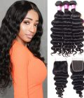 Loose Deep Wave Hair Bundles With Closure