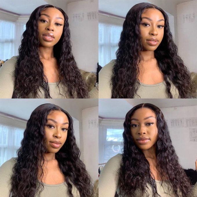 Deep Wave 360 Lace Frontal Wig