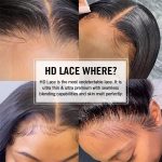 5x5 6x6 HD Body Wave Lace Wig