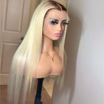 Blonde Wig With Dark Roots
