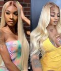 Blonde Wig With Dark Roots