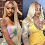 Blonde Wig With Dark Roots