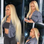 Blonde Wig With Dark Roots