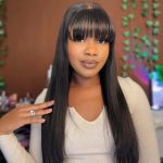 Straight Wig With Bangs