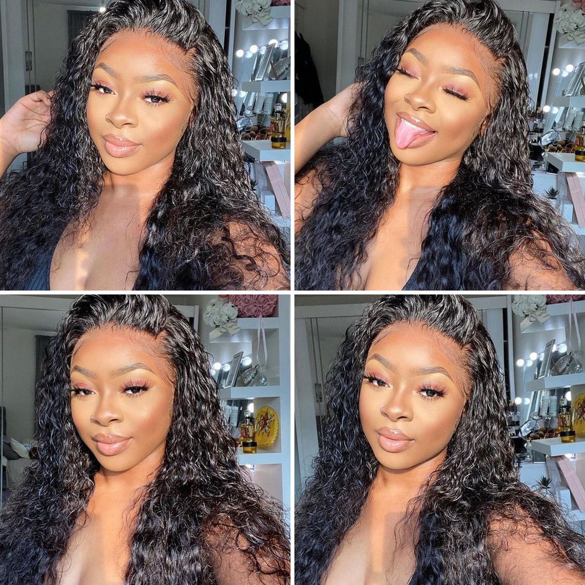 Water Wave 360 Lace Frontal Wig