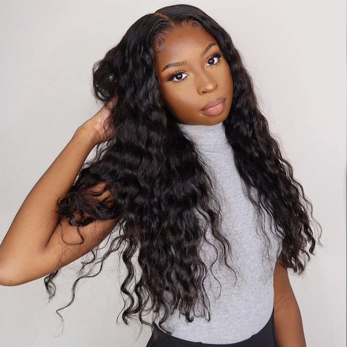 Water Wave 360 Lace Frontal Wig
