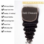 6x6-Lace-Closure-Brazilian-Hair-Loose-Deep-Wave-Pre-Plucke