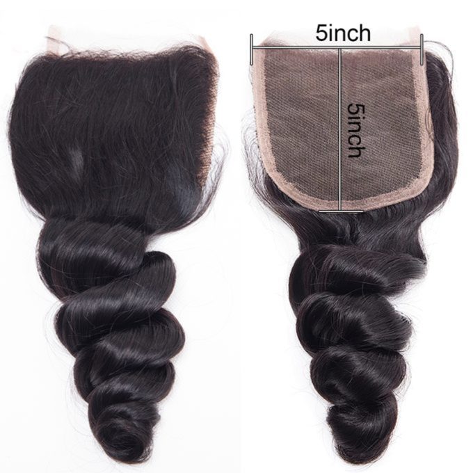 loose wave 5x5 closure