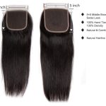 straight-5×5-lace-closure
