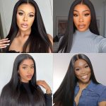 Glueless Wig Straight 4×4 5×5 HD Lace Closure Wig