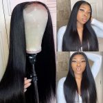Glueless Wig Straight 4×4 5×5 HD Lace Closure Wig