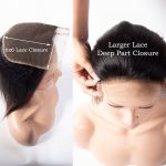 6x6 HD Closure with Straight Bundles