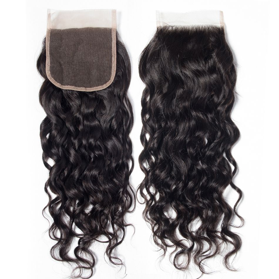 Water Wave 4×4 Lace Closure Wet and Wavy Closure