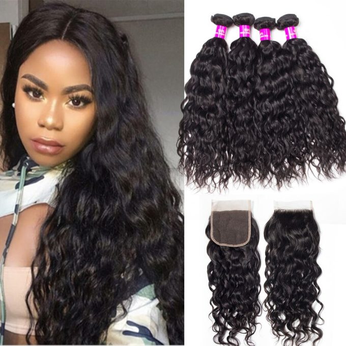 water-wave-bundles with closure