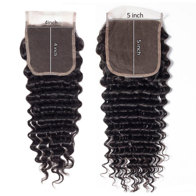 deep 4*4 lace closure