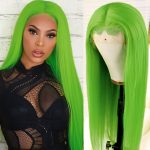 Colorful straight Wig
