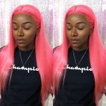 Colorful straight Wig