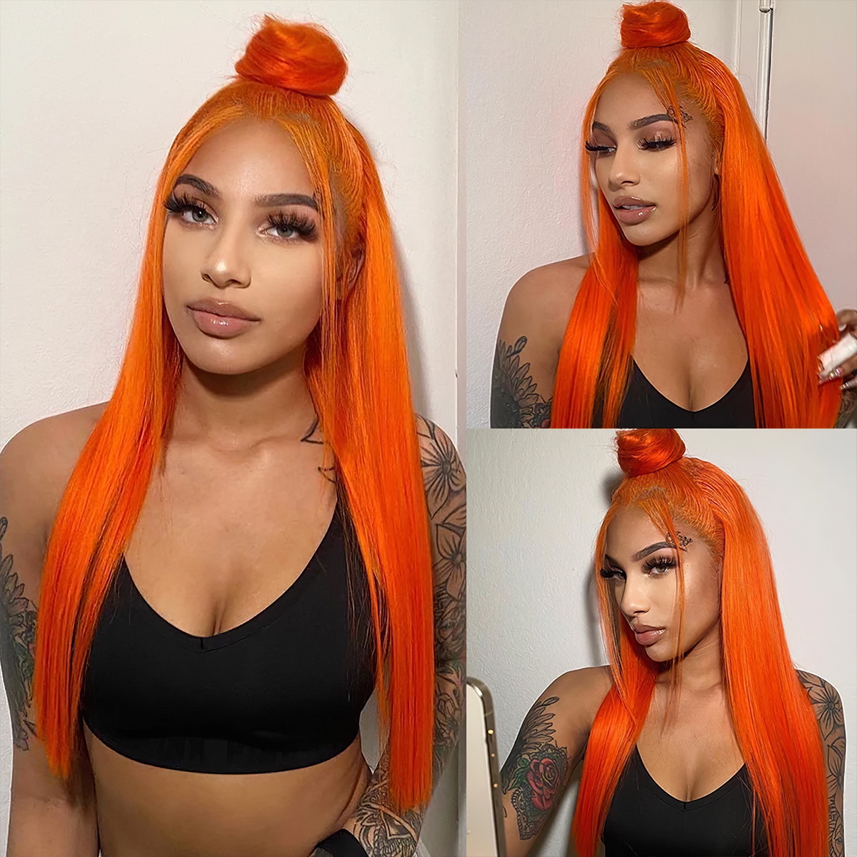 Colorful straight Wig