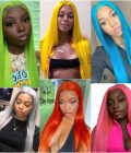 colorfull wig