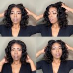 loose deep wave Pixie cut wig