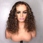 Highlight Water Wave Lace Bob Wig