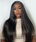 Straight airy cap wig
