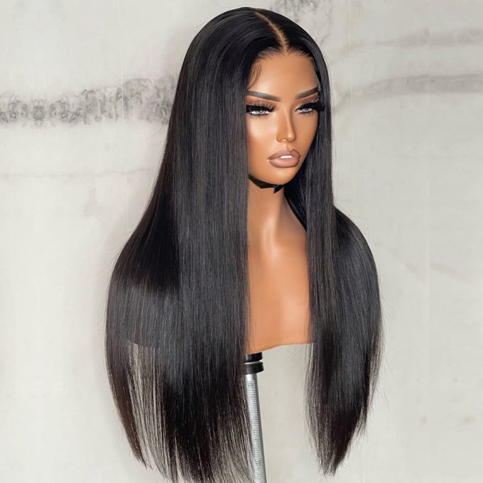 Straight Glueless Wig